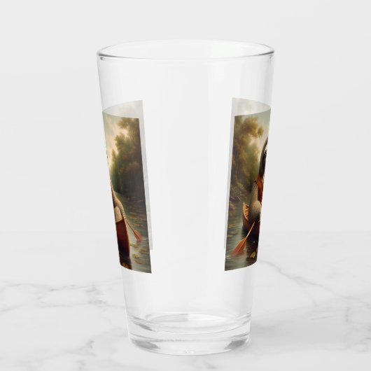 Verre Sloth Dans Un Canoë (Droite)