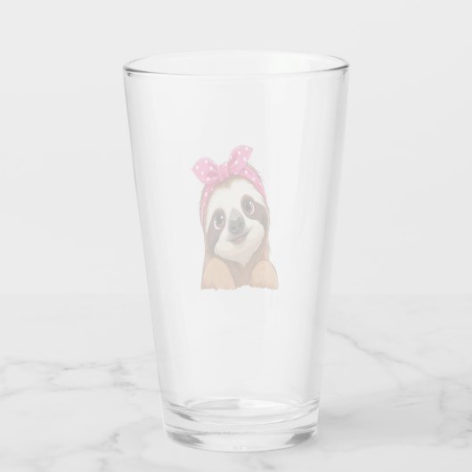 Verre Sloth Design Sloth (Dos)