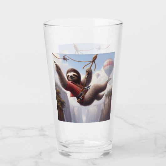 Verre Sloth Ziplining (Devant)