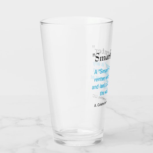 Verre Smart Renter - Design 1 (Droite)