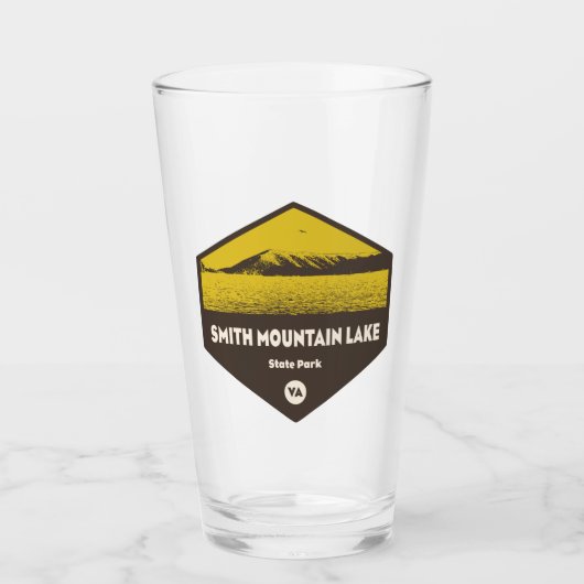 Verre Smith Mountain Lake State Park, Virginie (Devant)