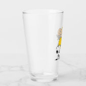 Verre Snoopy & Bois Nid Avec Jack O'Lantern (Droite)