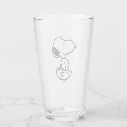 Verre Snoopy Classic Comics (Dos)