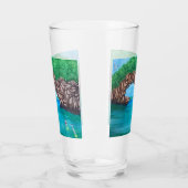 Verre Snorkeling au paradis (Gauche)