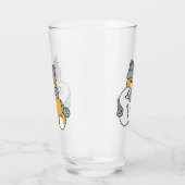 Verre Snow Much Fun Cat Winter Holiday Design (Droite)