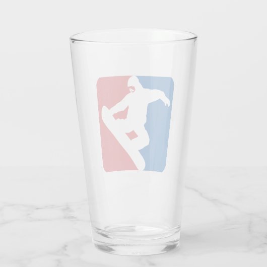 Verre Snowboard All Star (Dos)