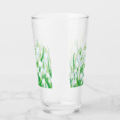 Verre Snowdrops de printemps Galanthus (Gauche)