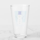 Verre snowman art (Dos)