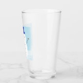 Verre snowman art (Gauche)