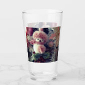 Verre Snowman Christmas Glass Cup –  Winter Drinkware (Devant)