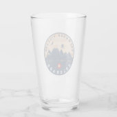 Verre Snowmass Colorado Drapeau Retro Sunset Ski Souveni (Dos)