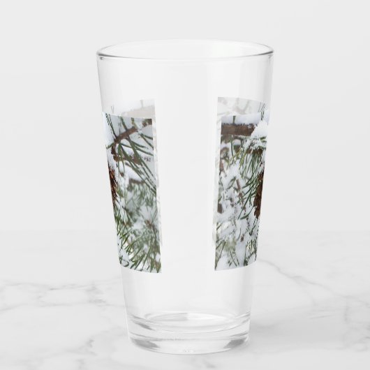Verre Snowy Pine Cone I (Droite)