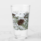 Verre Snowy Pine Cone I (Devant)