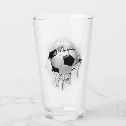Verre Soccer déchiré (Devant)