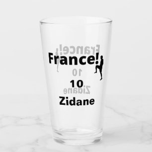 Verre Soccer France, personnalisable
