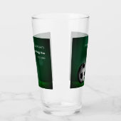 Verre Soccer vert Anniversaire / Bachelor Party (Gauche)