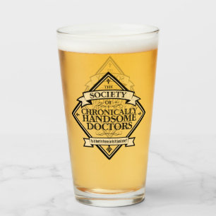 Verre Société des docteurs Chroniquement beaux - drôle D