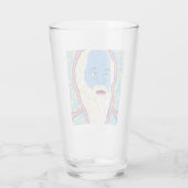 Verre Socrates bleu (Dos)