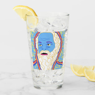 Verre Socrates bleu