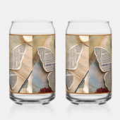 Verre Soda Papillon en Papier (Gauche)