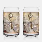 Verre Soda Papillon en Papier (Verso)