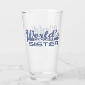 Verre Sœur la plus cool du monde (Devant)