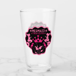 Verre Soeurs jumelles Mermaid