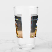 Verre Softball Superstar : Le grand jeu du Cochon de Gui (Gauche)