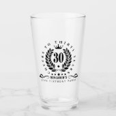 Verre Soirée de 30 ans personnalisée 30e anniversaire (Devant)