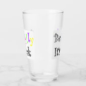 Verre Sois idiot, ça va (Gauche)