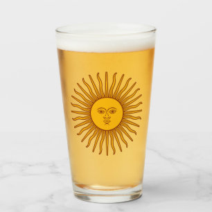 Verre Soleil argentin de mai / Sol de Mayo