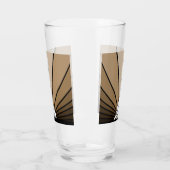 Verre Soleil Art déco bronzé (Gauche)