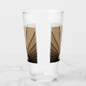 Verre Soleil Art déco bronzé (Gauche)
