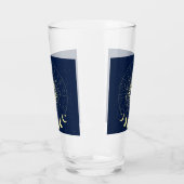 Verre Soleil Céleste Phases de Lune Zodiaque (Gauche)