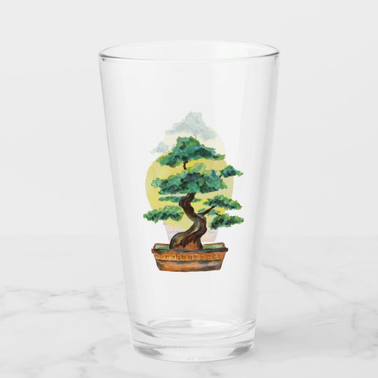 Verre Soleil de Bonsai Tree (Dos)