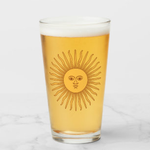 Verre Soleil de mai (Sol de Mayo)