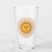 Verre Soleil de mai (Sol de Mayo) (Devant)