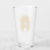 Verre Soleil or jaune inspiré (Dos)
