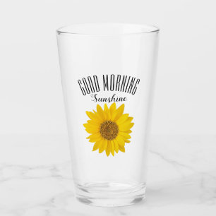 Verre Soleil unique de bonne matinée