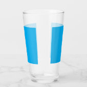 Verre Solid Cyan Blue Background | Summer Minimal Style (Droite)