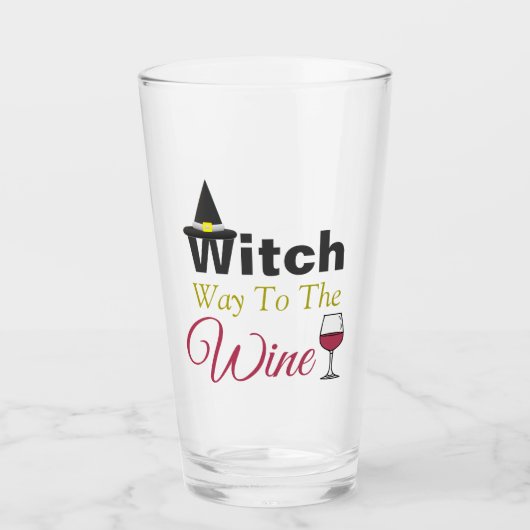 Verre Sorcière Au Vin (Devant)