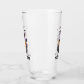 Verre Sorcière - Chat portant une sorcière (Gauche)