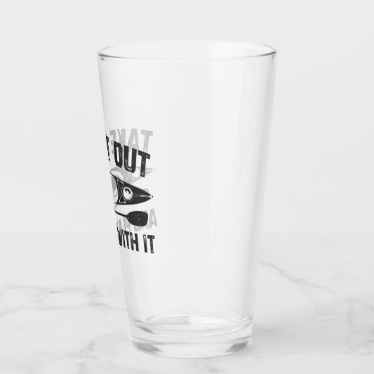 Verre Sortez Et Jouez Avec Kayak (Gauche)