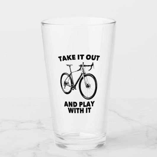 Verre Sortez Et Jouez Avec Le Vélo (Devant)