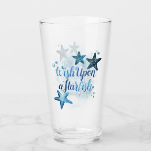 Verre Souhait sur une étoile de mer
