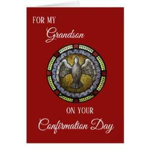 Verre souillé de confirmation de sacrement de