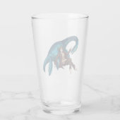 Verre Sous l'eau avec un Plesiosaure (Dos)