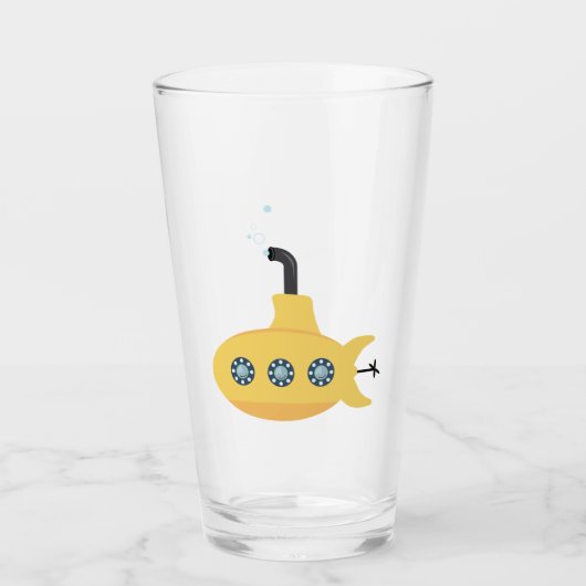 Verre Sous-marin jaune (Devant)