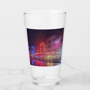 Verre South Beach, Miami, Floride Art Déco