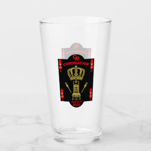 Verre Souvenir commémoratif du couronnement du roi Charl